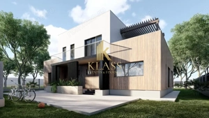 Casă individuală de vânzare în Tunari – curte proprie, terase mari