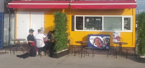 Container Food Truck 8m complet utilat HORECA premium | Convectomat | Cimbali | AC | CCTV - imagine 10