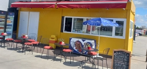 Container Food Truck 8m complet utilat HORECA premium | Convectomat | Cimbali | AC | CCTV - imagine 3