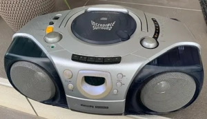 Radio casetofon Philips cu CD player in stare foarte buna - imagine 3