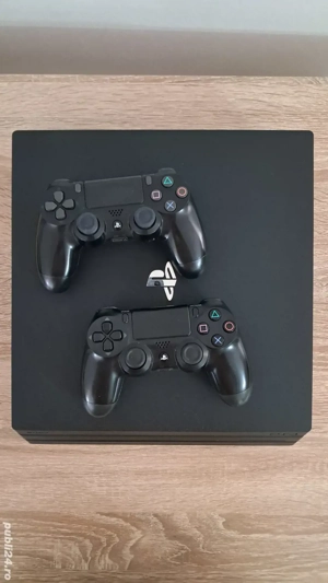 PS4 pro cu doua manete plus EAFC 25 si GTA V - imagine 2