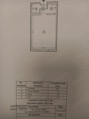 Pallady Garsoniera 21 mp la 5 minute metrou 1 Decembrie 1918 - imagine 2