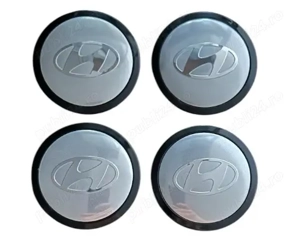 Set 4 capace roti Hyundai - 69mm exterior, 56mm interior
