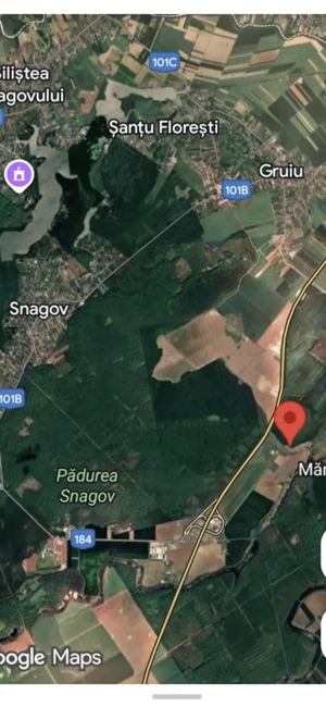 vand teren intravilan snagov 1300 mp deschidere 17 ml la 15000 euro deschidere la opa lac snagov - imagine 4