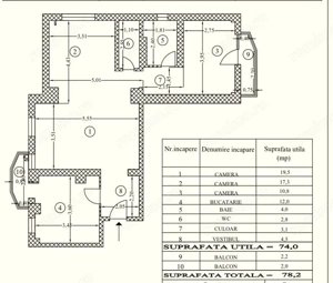 Vanzare Apartament 3 Camere cu Centrala la 2 minute de Mall Vitan - imagine 8