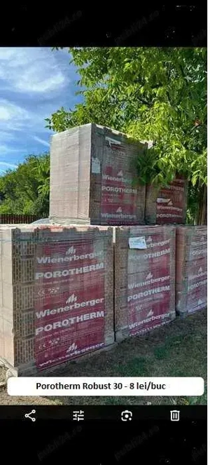 Caramida Wienerberger Porotherm Robust 30 - 8 lei buc.