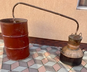 Cazan de țuică (cazan pentru distilat alcool)