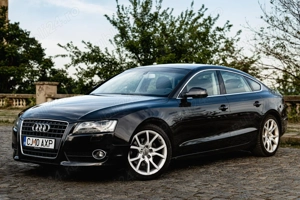 Audi A5 Sport Back 2011 2.0 TFSI 285 CP * EURO 5 * Navigație * Led * BI Xenon - imagine 2
