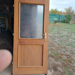 Ușa întrare lemn stratificat - imagine 2