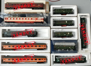 Vagoane de calatori trenulet electric H0 Liliput