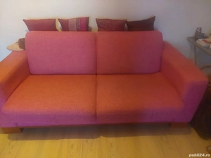 canapea lila-3 persoane - imagine 2