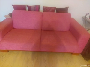 canapea lila-3 persoane - imagine 5