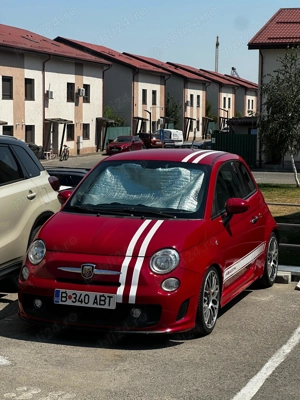 Fiat Abarth 500 monza red