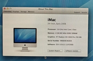 iMac 24 inch, arata ca nou, perfecta stare de functionare. - imagine 2