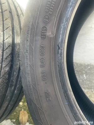 Cauciucuri vară 225/50 R17 – uzură bună, de pe Mercedes C-Class - imagine 5