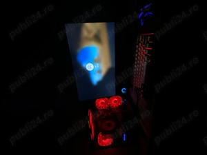 Vând pc gaming 128GB ssd+1TB cu tot tastatura maus 