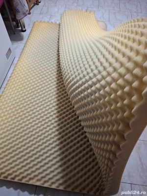 Pat dublu cu 3 saltele