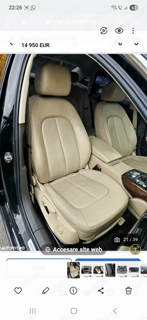 Audi A6 berlina 2.0 tdi ultra 190 cp - imagine 6