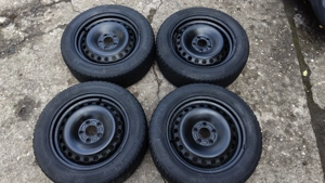 Jante roti iarna 205 55 16 Continental +capace pt FORD FOCUS MONDEO KUGA C MAX  ETC - imagine 6