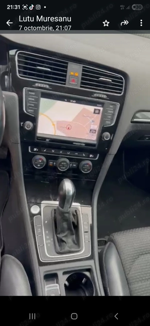 Vand  vw   GOLF  7  2.0 2013 cutie automata ,schimbat recent distributie  filtre si ulei - imagine 8