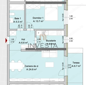Apartament 2 camere, Marasti – zona The Office, proiect premium - imagine 2
