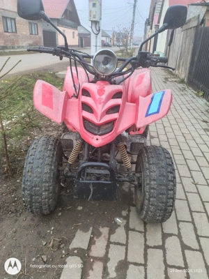 ATV 125.fac și unele schimburi