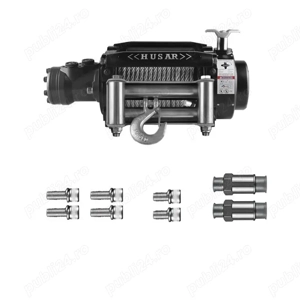 Troliu hidraulic profesional HUSAR WINCH BST H 18000 lbs( trage 8165 kg)
