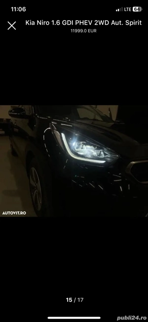 Kia Niro plug in hybrid 1.6  - imagine 8