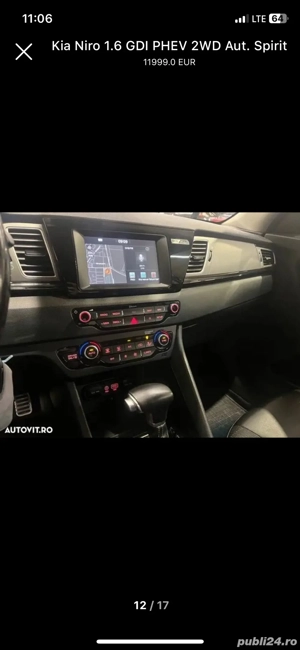 Kia Niro plug in hybrid 1.6  - imagine 9