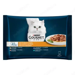 Hrana umeda completa pentru pisici adulte Gourmet Perle Purina 4 x 85g - imagine 2