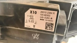 Far dreapta Renault Zoe Led Pure Vision cod 260102384R - imagine 2