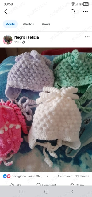 Hainuțe pentru copii lucrate la mana 