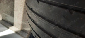 Vând set 4 anvelope vara + jante aluminiu 