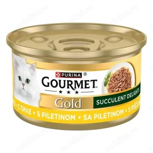 Hrană umedă pentru pisici Gourmet Gold Succulent Delights - imagine 2