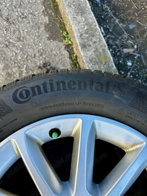 Set jante roti iarna Continental 225 55 R16 5x112 7j Continental 2020 - imagine 4