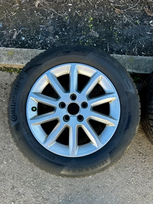 Set jante roti iarna Continental 225 55 R16 5x112 7j Continental 2020 - imagine 2