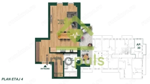  Apartament cu 1 cameră, 40 mp utili + terasă 8 mp✨