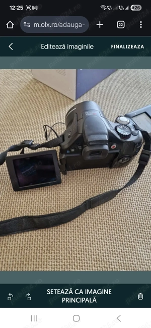 Camera foto bridge aparat foto Canon PowerShot SX40 HS 12 - imagine 2