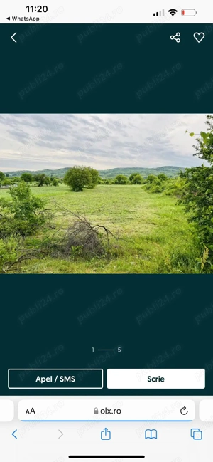 Vând teren intravilan Topoloveni 