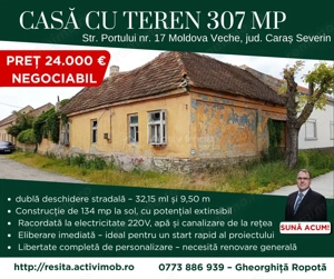 Casa in Moldova Veche