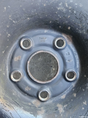 Jante de tabla R16 + anvelope iarnă  - imagine 2