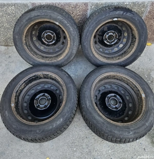 Jante de tabla R16 + anvelope iarnă  - imagine 3