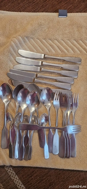 vand set Linguri si Furculite de argint