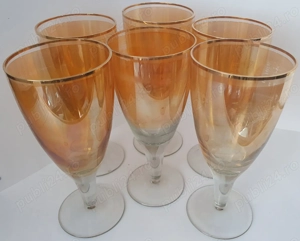 Pahare șampanie - set de 6 bucati