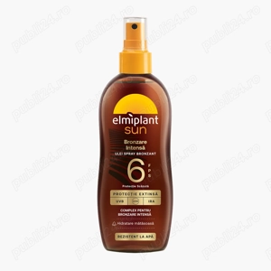 Ulei autobronzant cu protectie solara Elmiplant Sun SPF 6, 150 ml