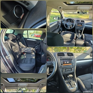 VW Golf 6 1.4TSI DSG AUTOMATA SenzoriParcare Clima ÎncălzireScaune Pilot Trapă Euro5  - imagine 19