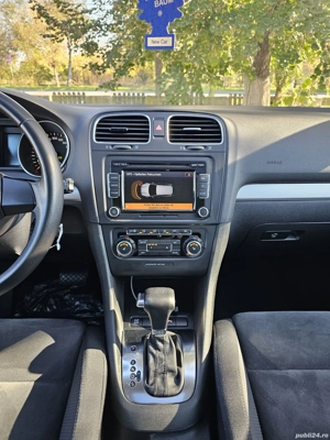 VW Golf 6 1.4TSI DSG AUTOMATA SenzoriParcare Clima ÎncălzireScaune Pilot Trapă Euro5  - imagine 17