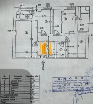 Apartament 3 camere-parter-zona Rolast - imagine 8