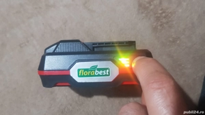 incarcator si acumulator florabest si lux tools - imagine 1
