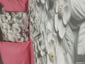 Lenjerii bumbac imprimat 5d  - imagine 5